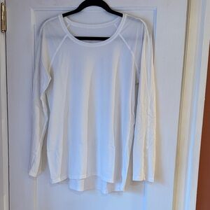 Classic White Long Sleeve Top
